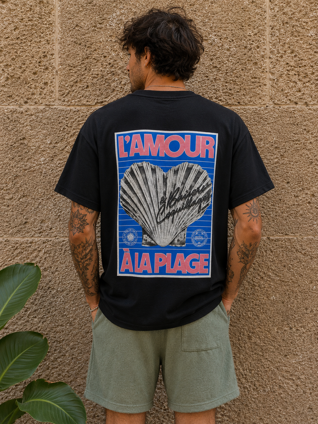 T-shirt L'amour à la plage