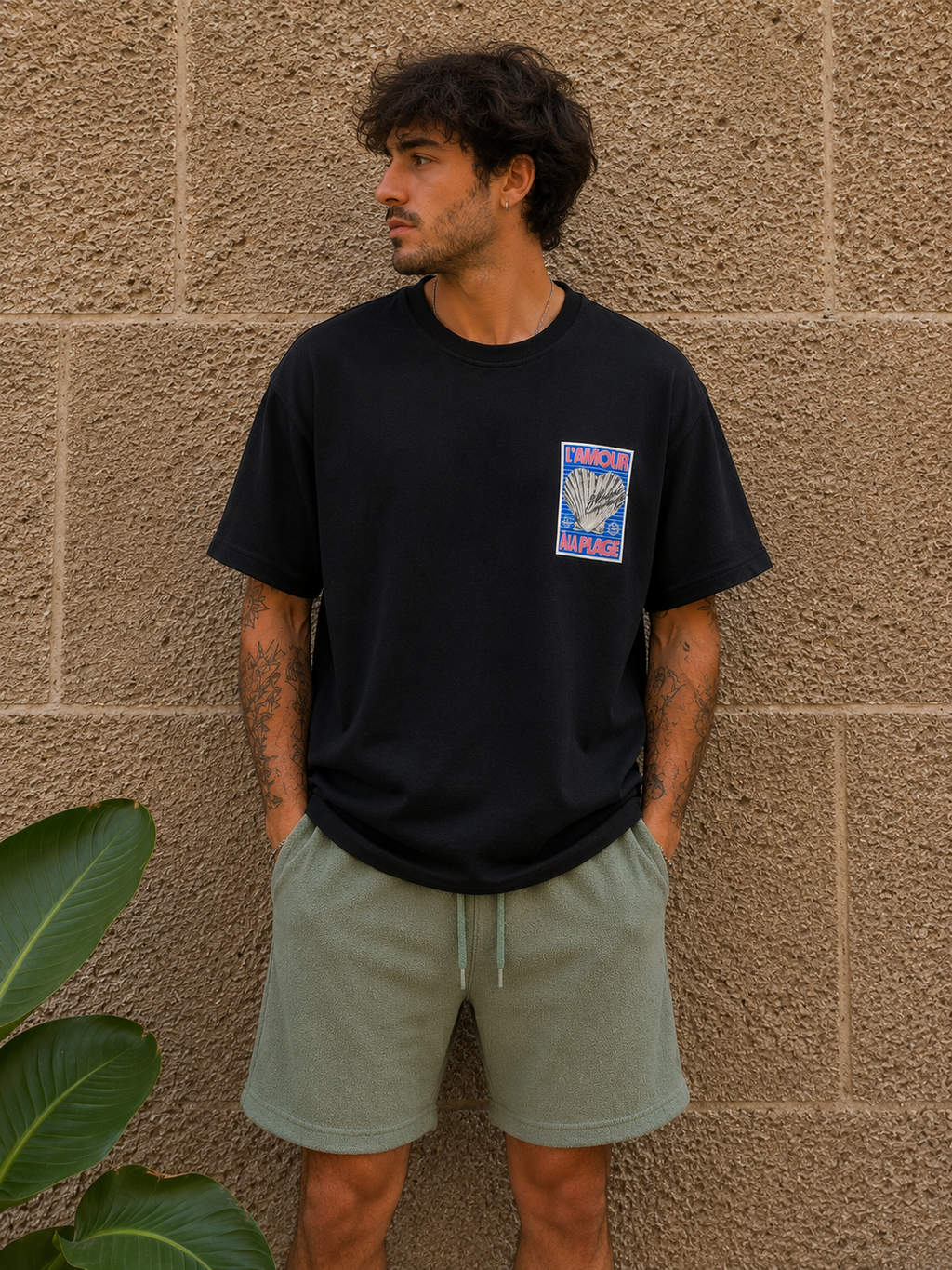T-shirt L'amour à la plage